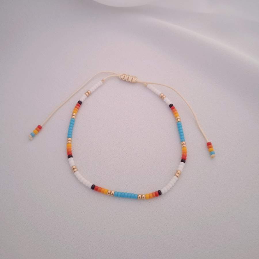 Imagen destacada del producto PULSERA MOSTACILLA NARANJA