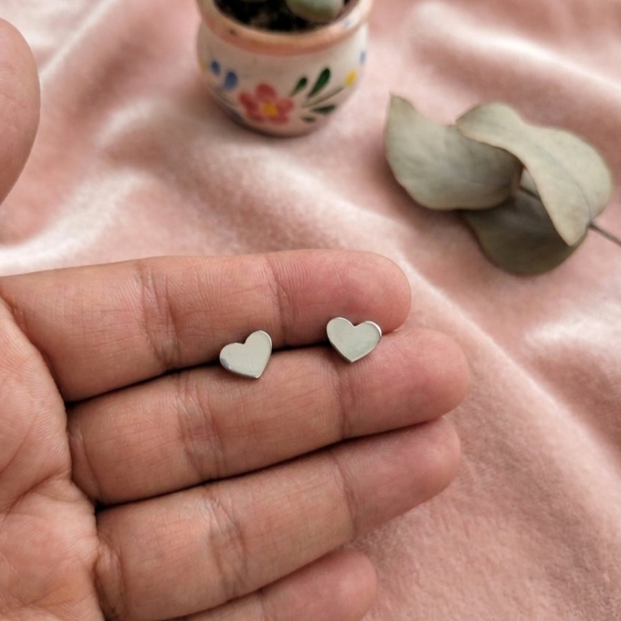 Imagen destacada del producto ARETES CORAZÓN PLANO