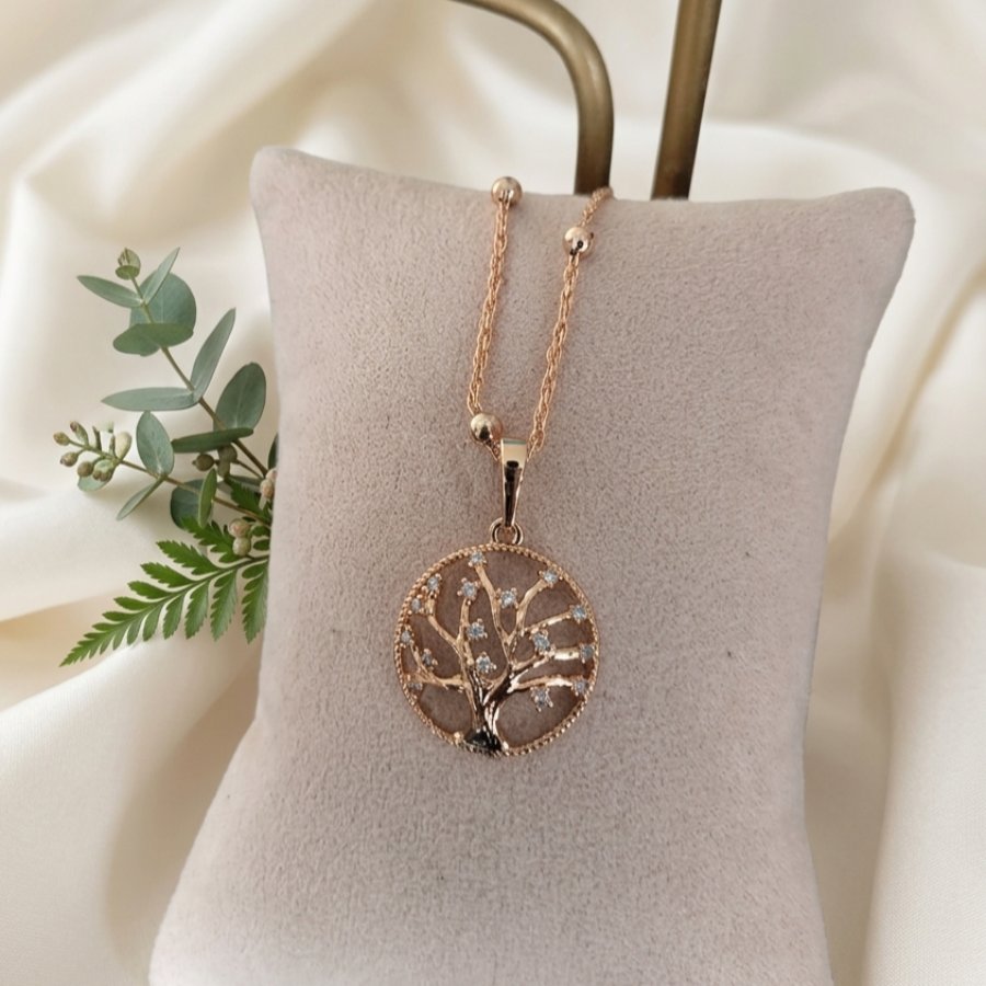 Imagen destacada del producto COLLAR ÁRBOL DE LA VIDA ROSE